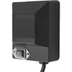vidaXL Moteur de broche à rôtir 4W Noir