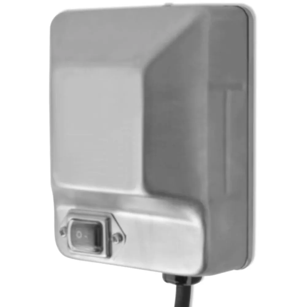 vidaXL Moteur de broche à rôtir 4W Acier inoxydable
