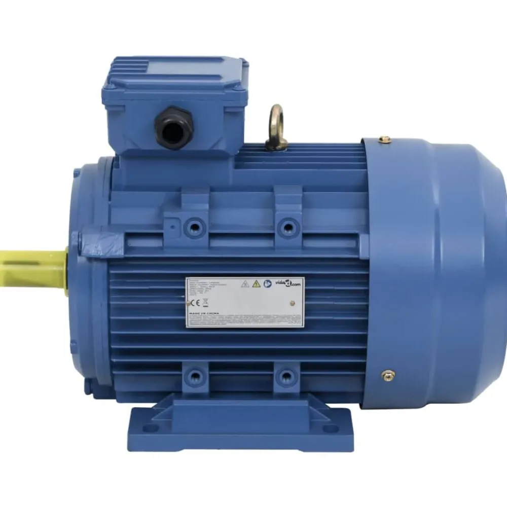 vidaXL Moteur électrique triphasé Aluminium 4kW/5,5 CH 2840 tr/min