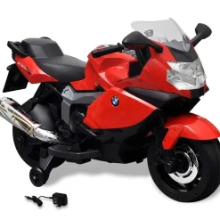 Jouets-vidaXL Moto électrique enfant BMW 283 6 V Rouge