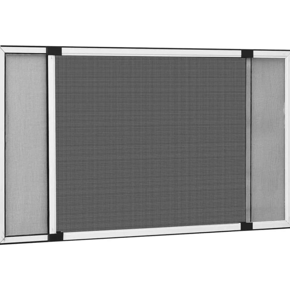vidaXL Moustiquaire extensible pour fenêtres (75-143)x50 cm