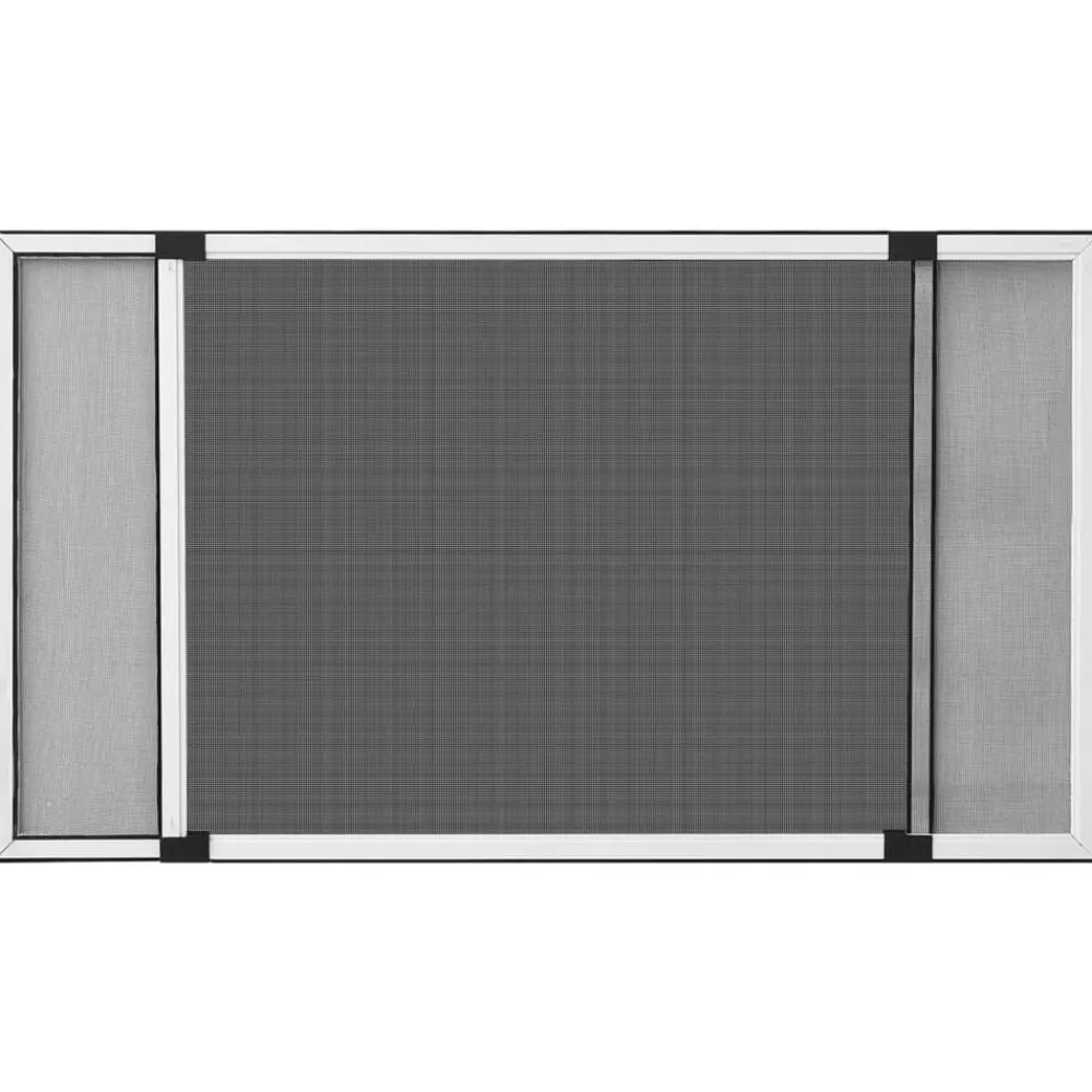 vidaXL Moustiquaire extensible pour fenêtres (75-143)x50 cm
