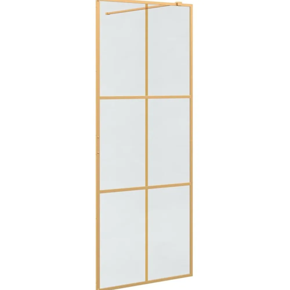 vidaXL Mur de Douche à L'Italienne 80 x 195 cm verre trempé