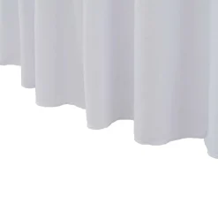 vidaXL Nappes élastiques de table avec jupon 2 pcs 120x74 cm