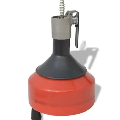 vidaXL Nettoyeur manuel / actionné par perceuse de canalisation 8 m