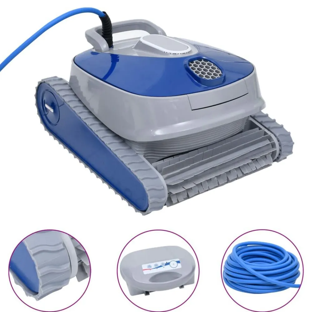 Piscine & Spa-vidaXL Nettoyeur robotique de piscine