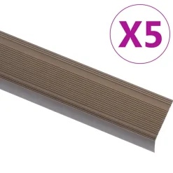 vidaXL Nez de marche Forme en L 5 pcs aluminium 90 cm