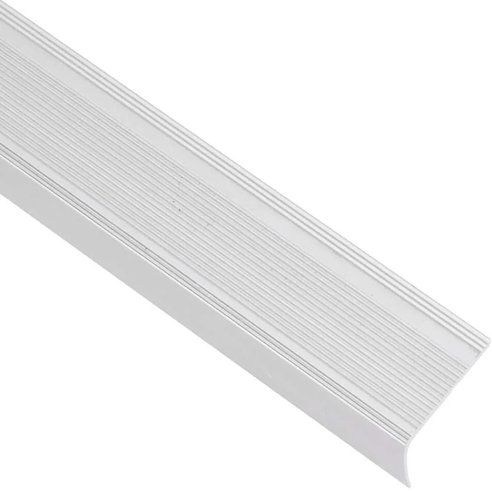 Matériaux De Construction-vidaXL Nez de marche forme en L 15 pcs aluminium 90 cm Argenté