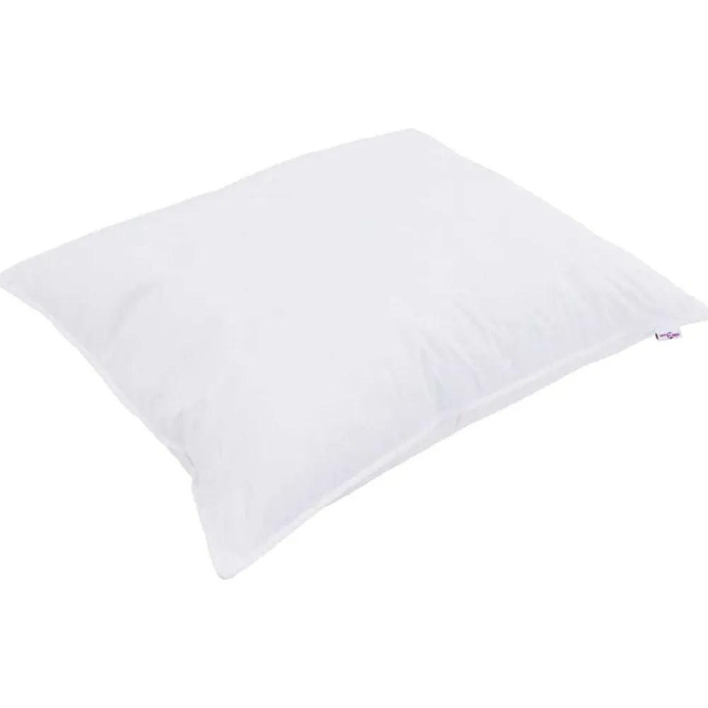 vidaXL Oreiller avec oreiller Blanc 40 x 60 cm Coton