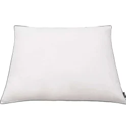 vidaXL Oreiller lot de 2 Remplissage de duvet léger 80 x 80 cm Blanc