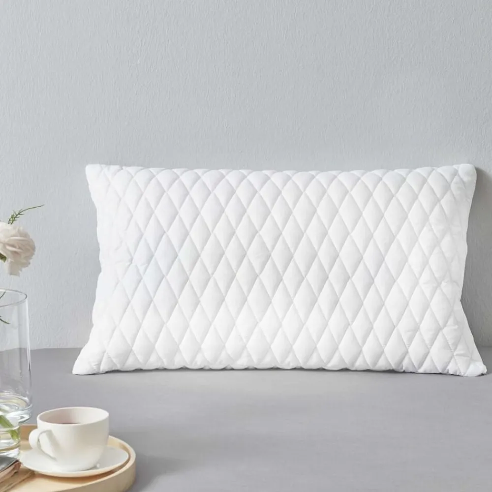 Linge-vidaXL Oreillers lot de 2 80x40x14 cm Mousse à mémoire de forme