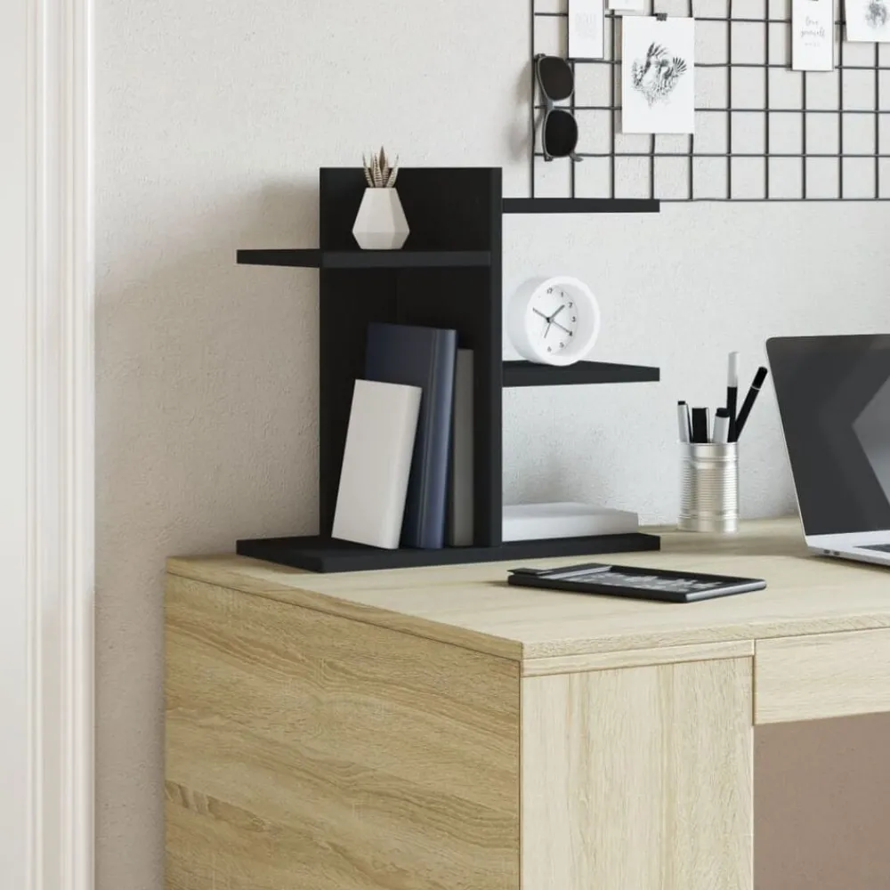vidaXL Organisateur de bureau 42x21,5x42 cm bois d'ingénierie