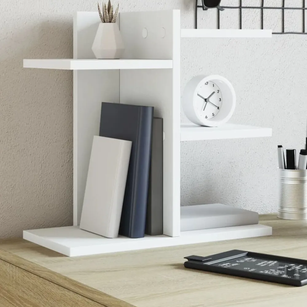 vidaXL Organisateur de bureau 42x21,5x42 cm bois d'ingénierie
