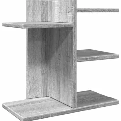 Fournitures De Bureau-vidaXL Organisateur de bureau 42x21,5x42cm bois ingénierie Sonoma gris