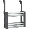 Arts De La Table & Arts Culinaires-vidaXL Organisateur sous évier 34x12x26 cm aluminium