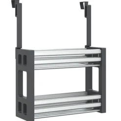 Arts De La Table & Arts Culinaires-vidaXL Organisateur sous évier 34x12x26 cm aluminium