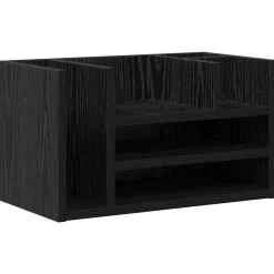 Fournitures De Bureau-vidaXL Organiseur de bureau 44,5 x 24 x 25 cm Bois ancien