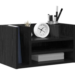 Fournitures De Bureau-vidaXL Organiseur de bureau 44,5 x 24 x 25 cm Bois ancien