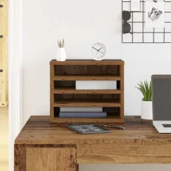vidaXL Organiseur de bureau 36 x 26 x 29,5 cm