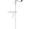 vidaXL Ouvre-boîte de conserve Argenté 70 cm Aluminium et inox