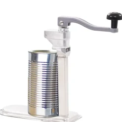 vidaXL Ouvre-boîte de conserve Argenté 70 cm Aluminium et inox