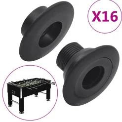Jeux D'Intérieur-vidaXL Paliers de baby-foot pour tige de 15,9/16 mm 16 pcs