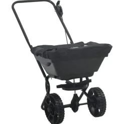 vidaXL Épandeur Noir 82 x 46 x 75 cm PVC et Acier