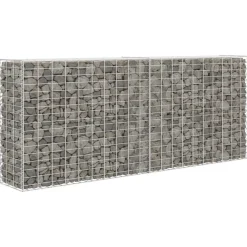 Clôtures & Barrières-vidaXL Panier de gabion Acier inoxydable 85x30x200 cm