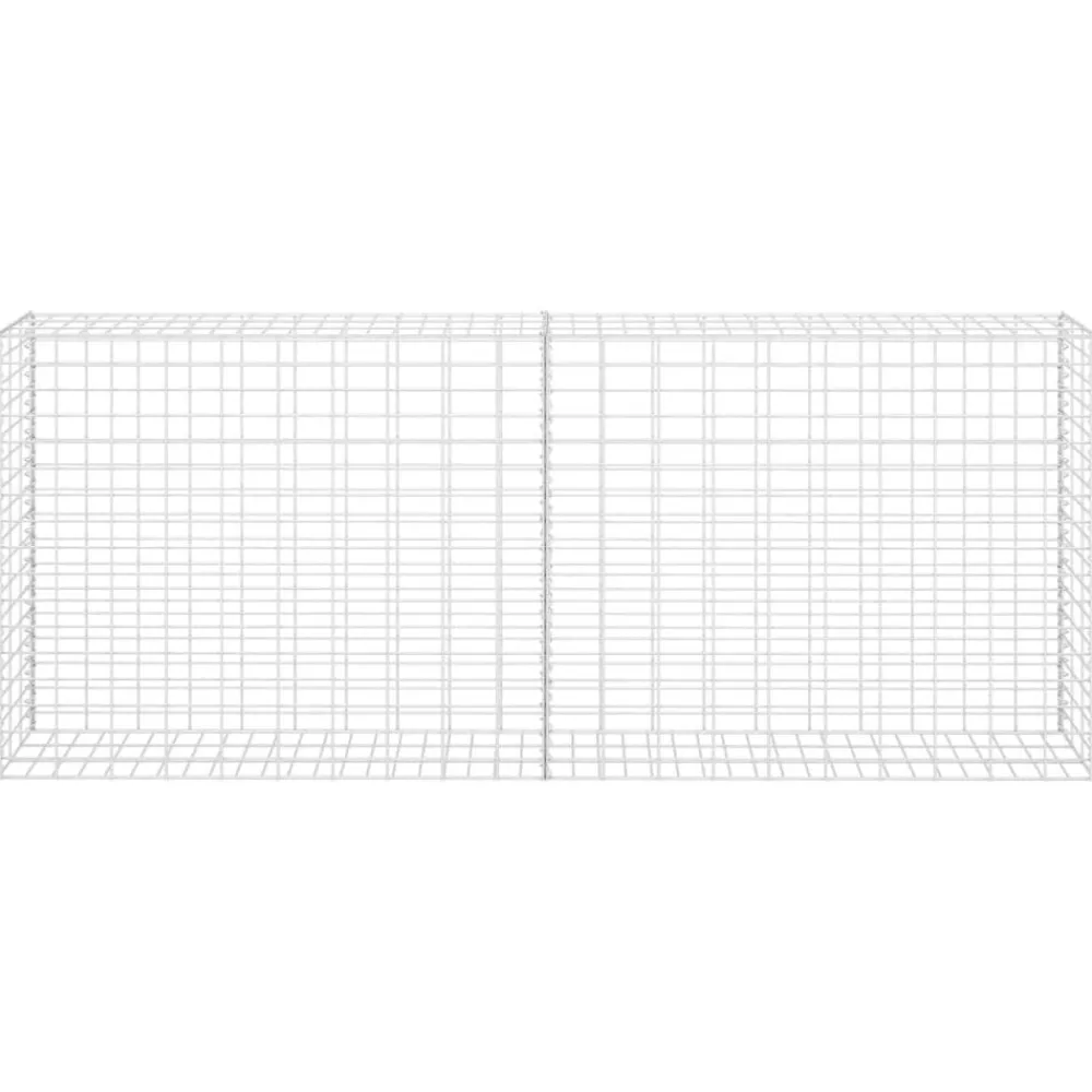Clôtures & Barrières-vidaXL Panier de gabion Acier inoxydable 85x30x200 cm