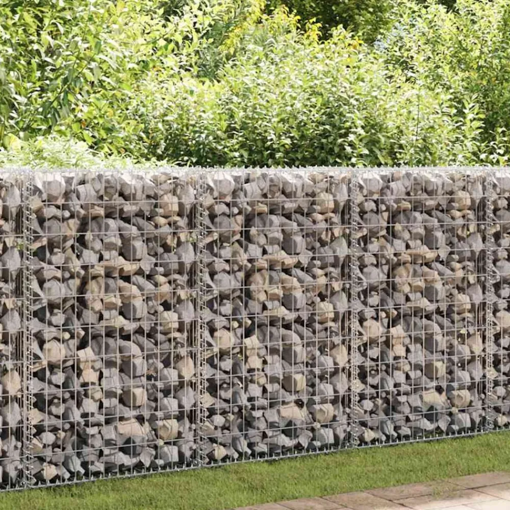 Clôtures & Barrières-vidaXL Panier de gabion Acier galvanisé 200x30x100 cm
