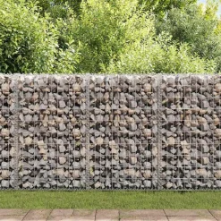 Clôtures & Barrières-vidaXL Panier de gabion Acier galvanisé 200x30x100 cm