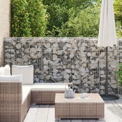 Clôtures & Barrières-vidaXL Panier de gabion Acier galvanisé 300x30x100 cm