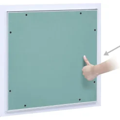 vidaXL Panneau d'accès Cadre en aluminium plaque de plâtre 200x200 mm