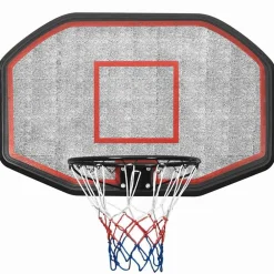 Divers Sports-vidaXL Panneau de basket-ball 109x71x3 cm Polyéthylène Noir