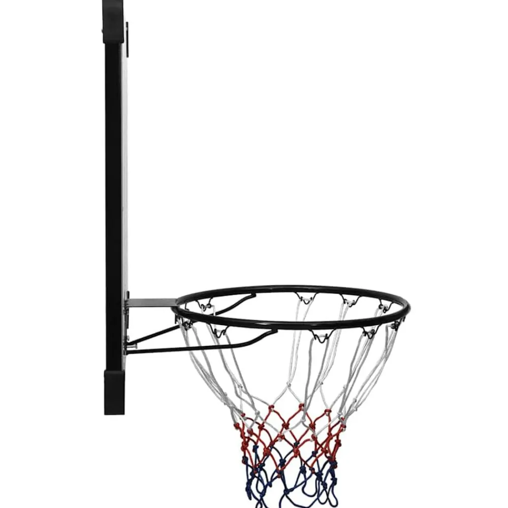 vidaXL Panneau de basket-ball Transparent 106x69x3 cm Polycarbonate