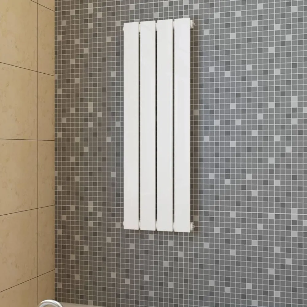 Appareils Électroménagers-vidaXL Panneau de chauffage Blanc 311 mm x 900 mm