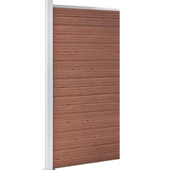 Clôtures & Barrières-vidaXL Panneau de clôture WPC 95x186 cm Marron