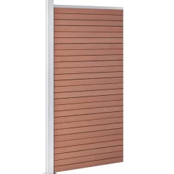Clôtures & Barrières-vidaXL Panneau de clôture WPC 95x186 cm Marron