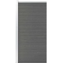 vidaXL Panneau de clôture WPC 95x186 cm