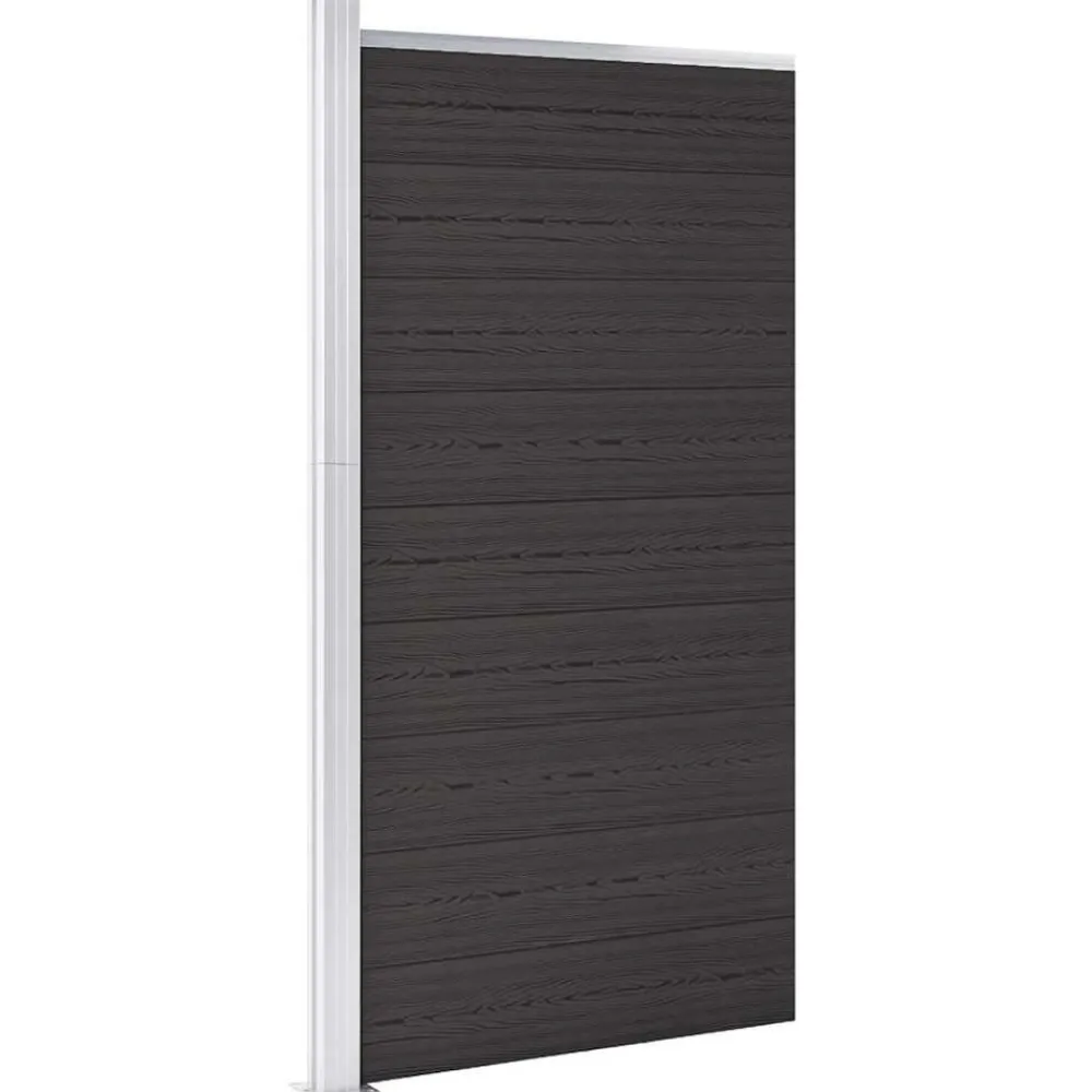 vidaXL Panneau de clôture WPC 95x186 cm