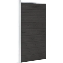 vidaXL Panneau de clôture WPC 95x186 cm
