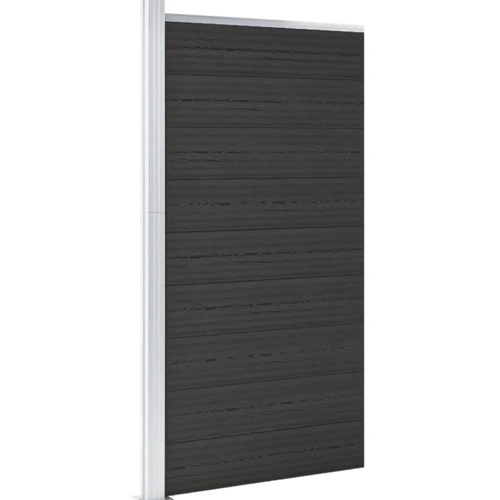 vidaXL Panneau de clôture WPC 95x186 cm