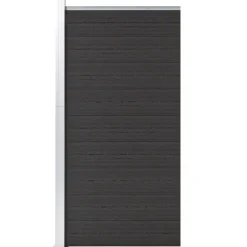 vidaXL Panneau de clôture WPC 95x186 cm