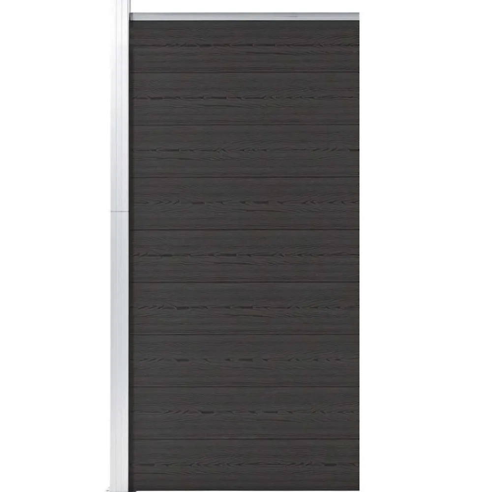 vidaXL Panneau de clôture WPC 95x186 cm