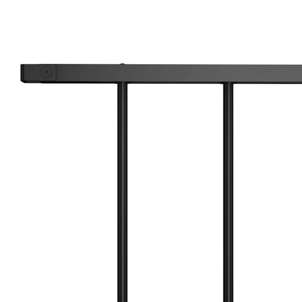 Clôtures & Barrières-vidaXL Panneau de clôture Woerden en acier thermolaqué 1,7m x 0,75m Noir
