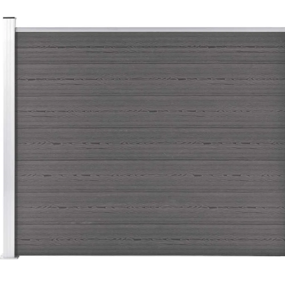 vidaXL Panneau de clôture WPC 175x146 cm