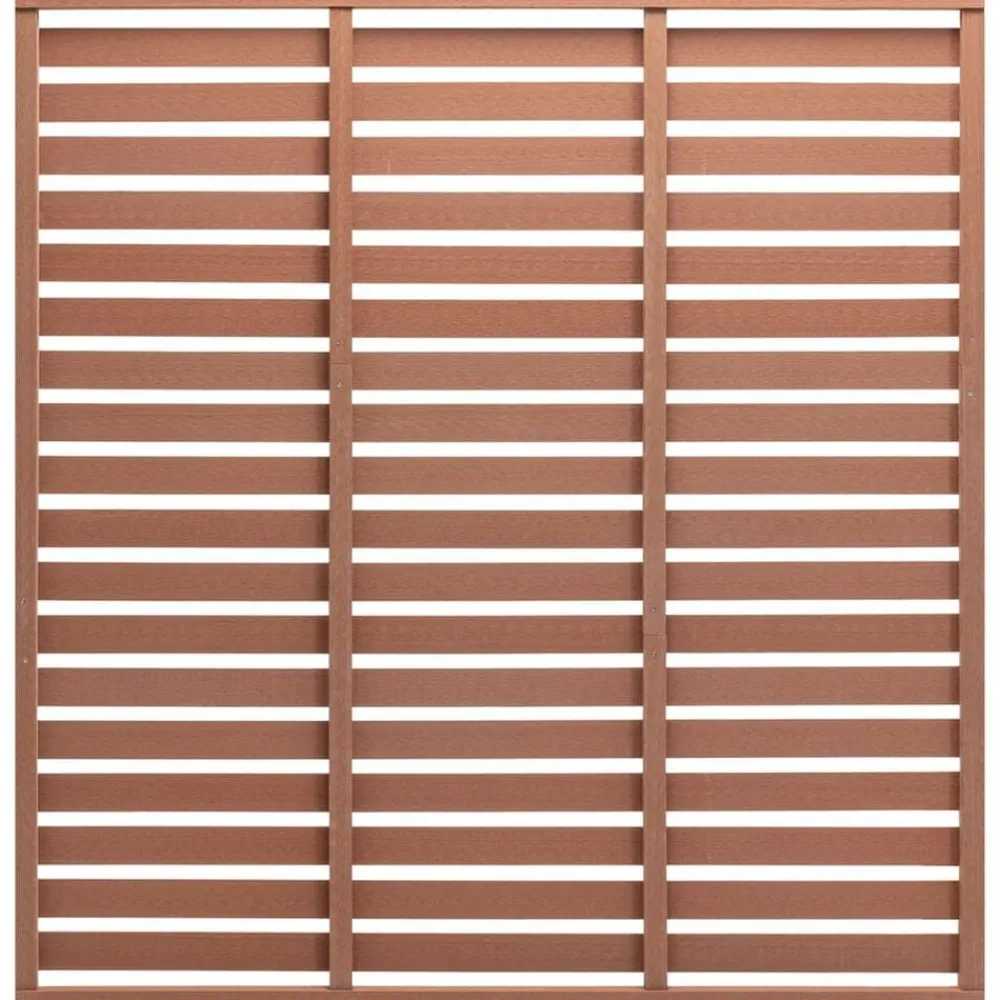 vidaXL Panneau de clôture WPC 180x180 cm