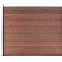 vidaXL Panneau de clôture WPC 175x146 cm