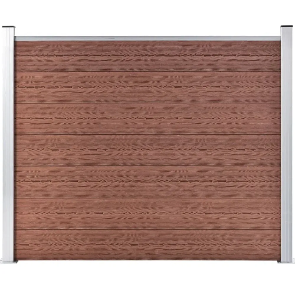 vidaXL Panneau de clôture WPC 180x146 cm