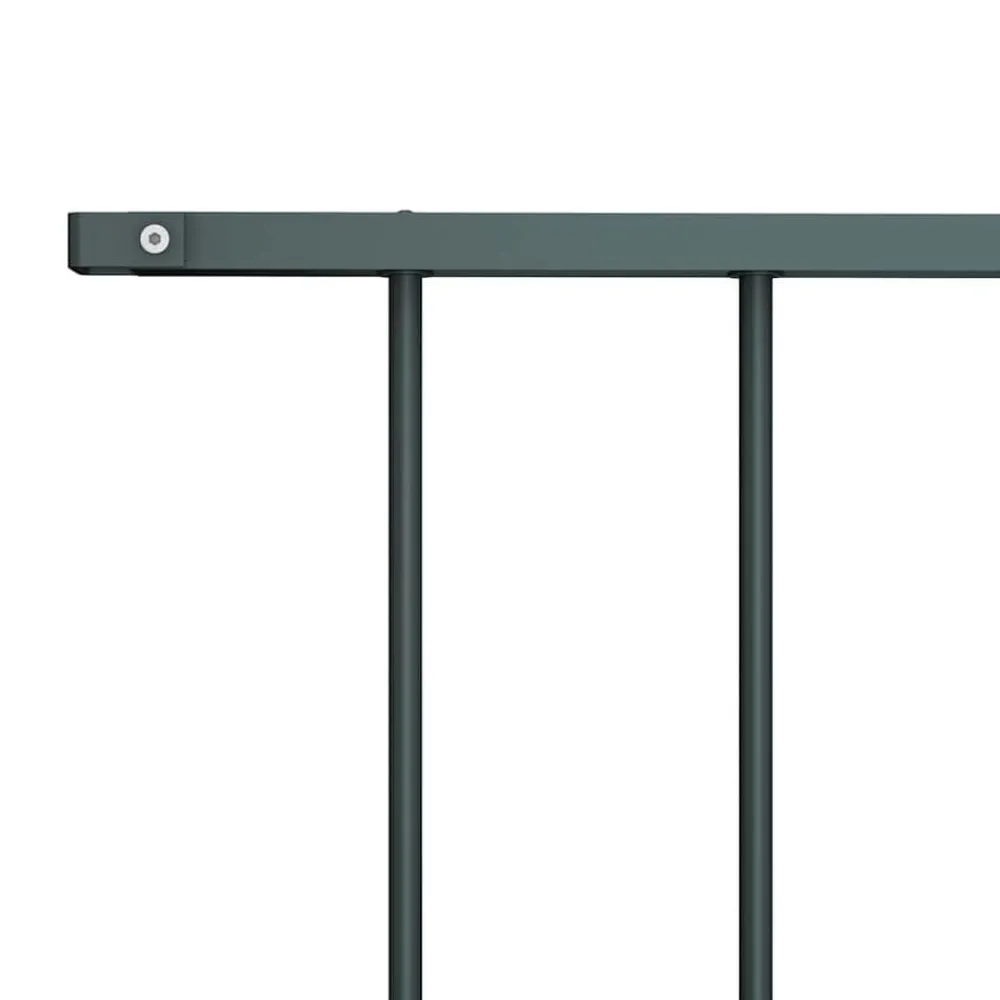 Clôtures & Barrières-vidaXL Panneau de clôture Woerden en acier thermolaqué 1,7 x 0,75 m Anthracite